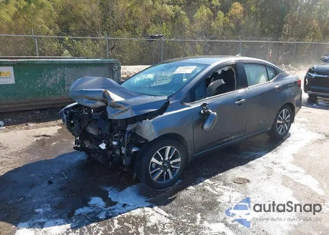 2021 Nissan Versa Sv Xtronic Cvt from USA, damaged, VIN 3N1CN8EV8ML914624